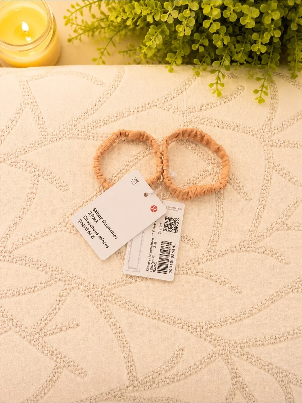 Lululemon Skinny Scrunchie (2 pack) ~ NWT ~ OS